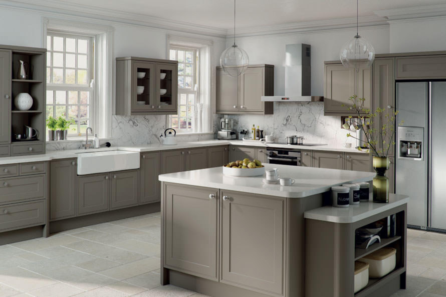 24 Grey Kitchen Cabinets Designs Decorating Ideas Design