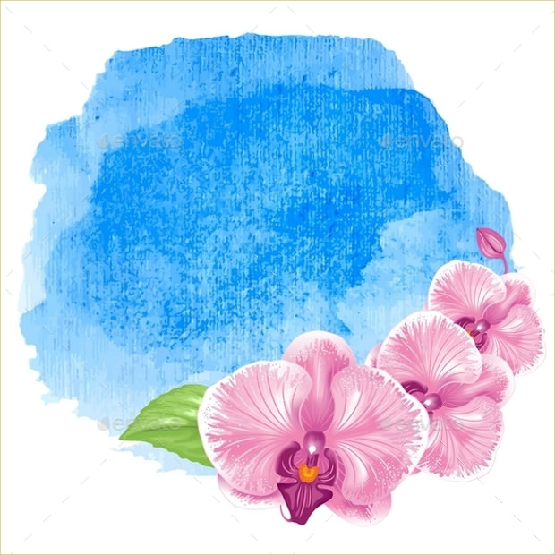 simple watercolor background