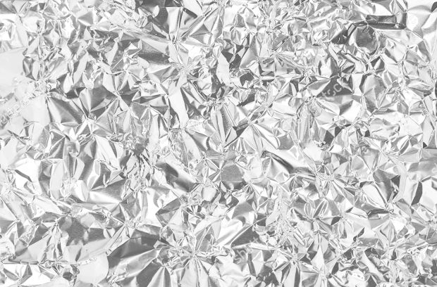 silver foil background
