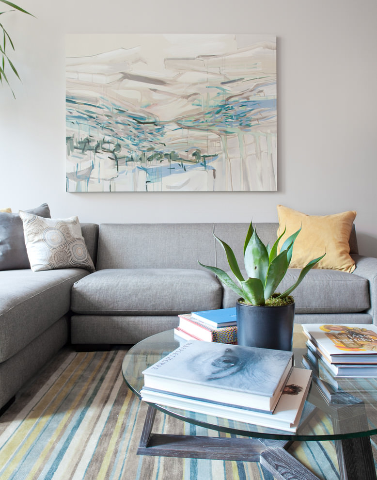 24+ Gray Sofa Living Room Furniture, Designs, Ideas, Plans ...