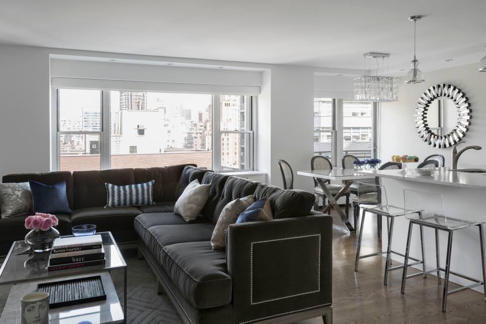 24+ Gray Sofa Living Room Furniture, Designs, Ideas, Plans