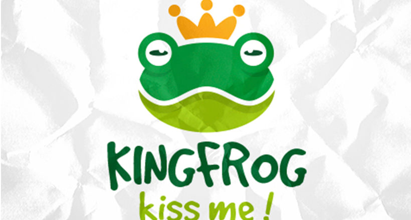king frog logo