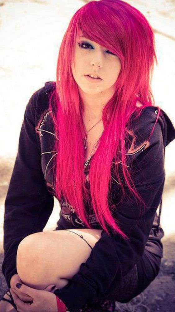 25 Beautiful Emo Hairstyles For Girls Design Trends Premium Psd