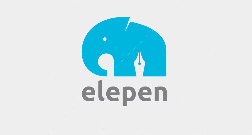 elepen logo design