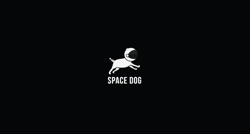 logo of space dog