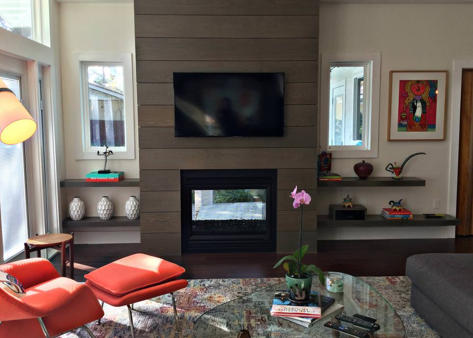fireplace living modern mid century hgtv designs midcentury interior idea debbie perez
