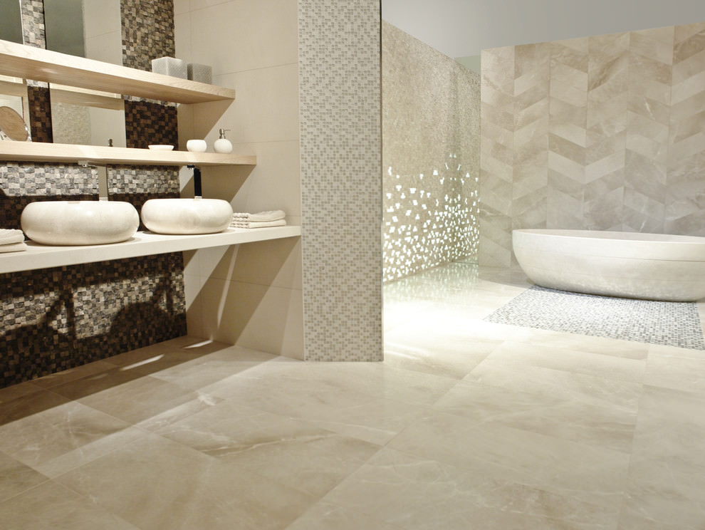 glamourous decor spa bathroom design