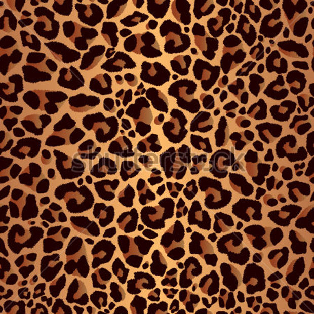 leopard pattern repeating background