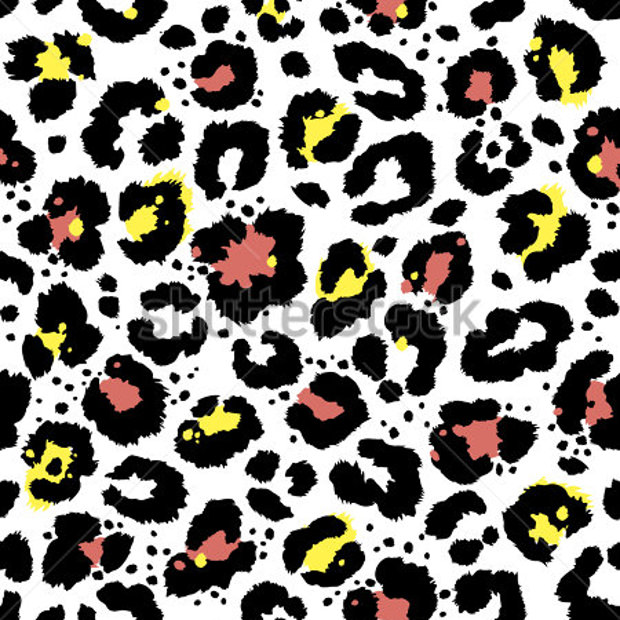 black and yellow leopard skin pattern