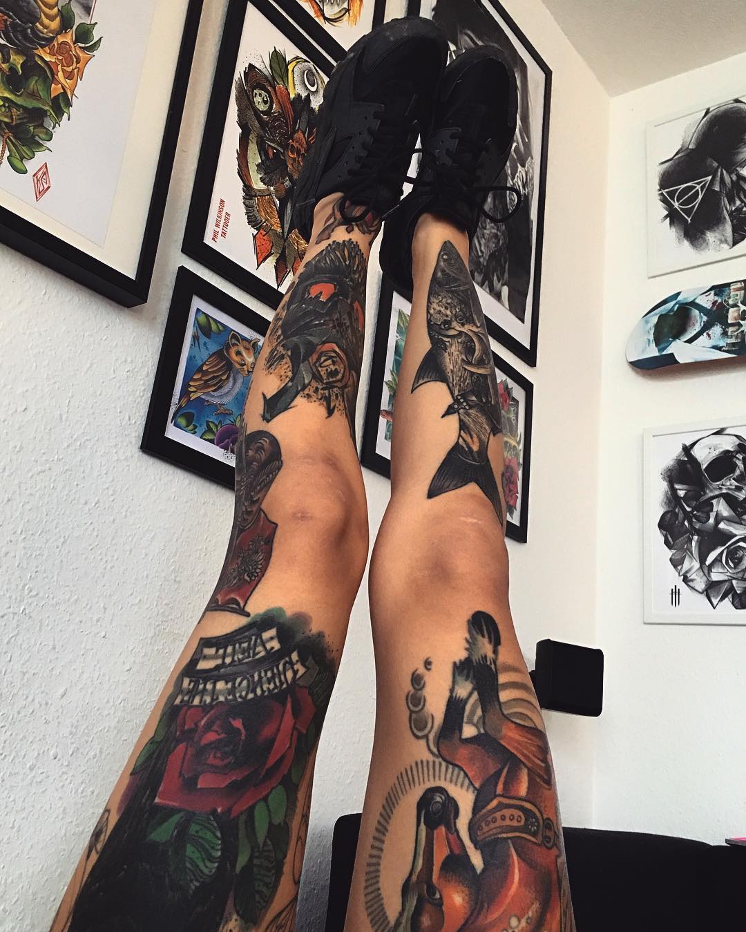 27 Leg Sleeve Tattoo Designs  Ideas Design  Trends 