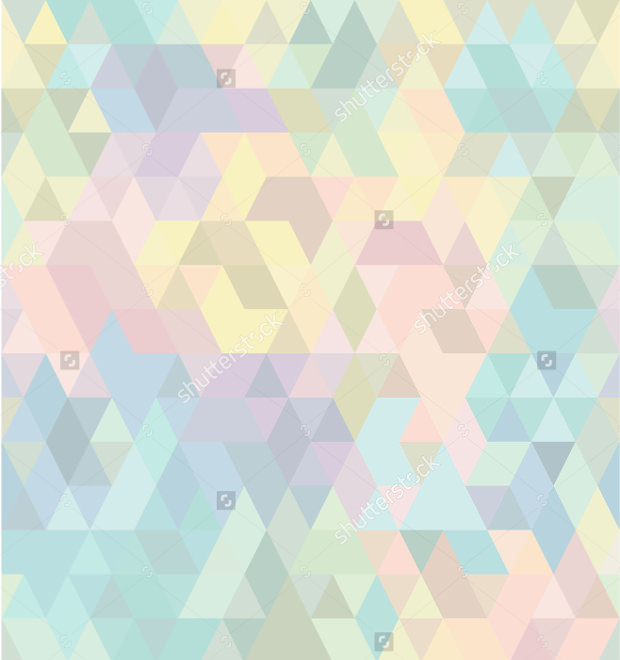 seamless geometric pattern in pastel tints