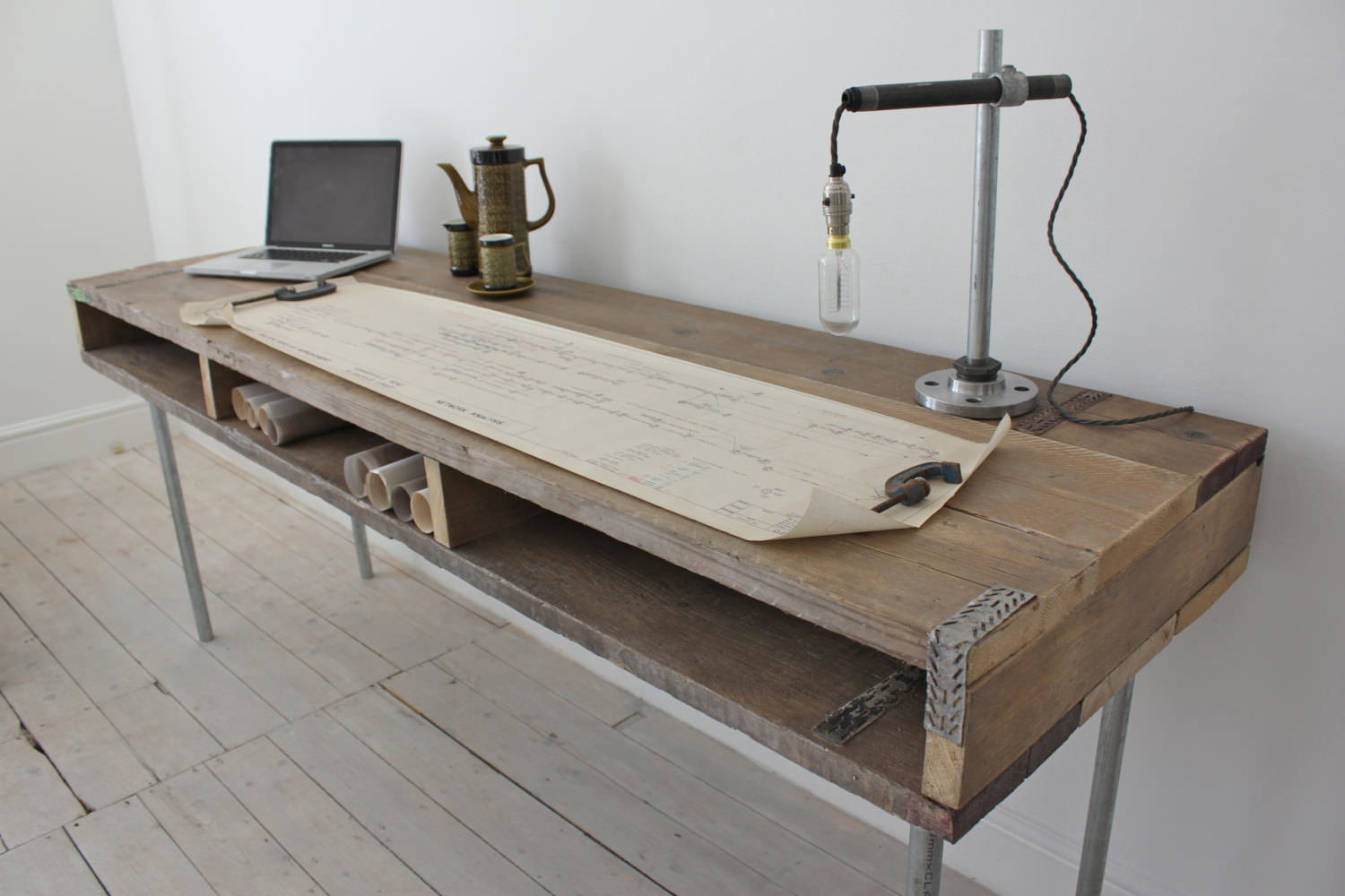 handcrafted industrial office furniture