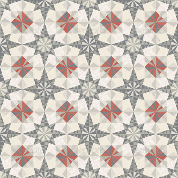 vector seamless pastel geometric pattern