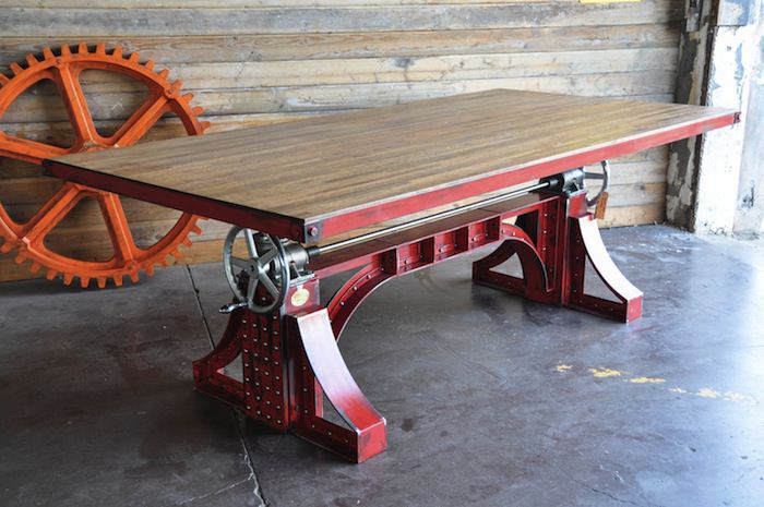 handcrafted industrial trendy furniture