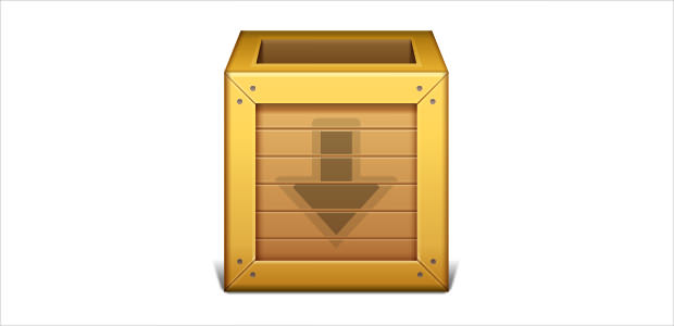 wooden box icon
