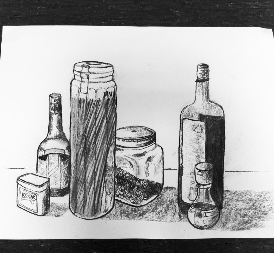 19 Beautiful Collection of Charcoal Drawings Art Ideas 