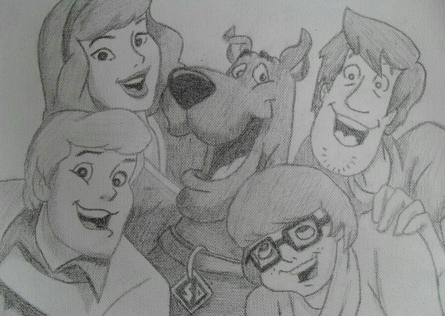scooby doo drawing