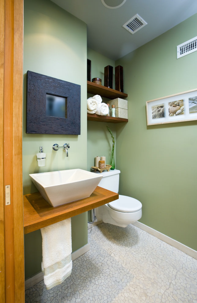 23+ Bathroom Shelf Designs, Decorating Ideas | Design Trends - Premium