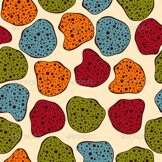 funky vector colorful pattern