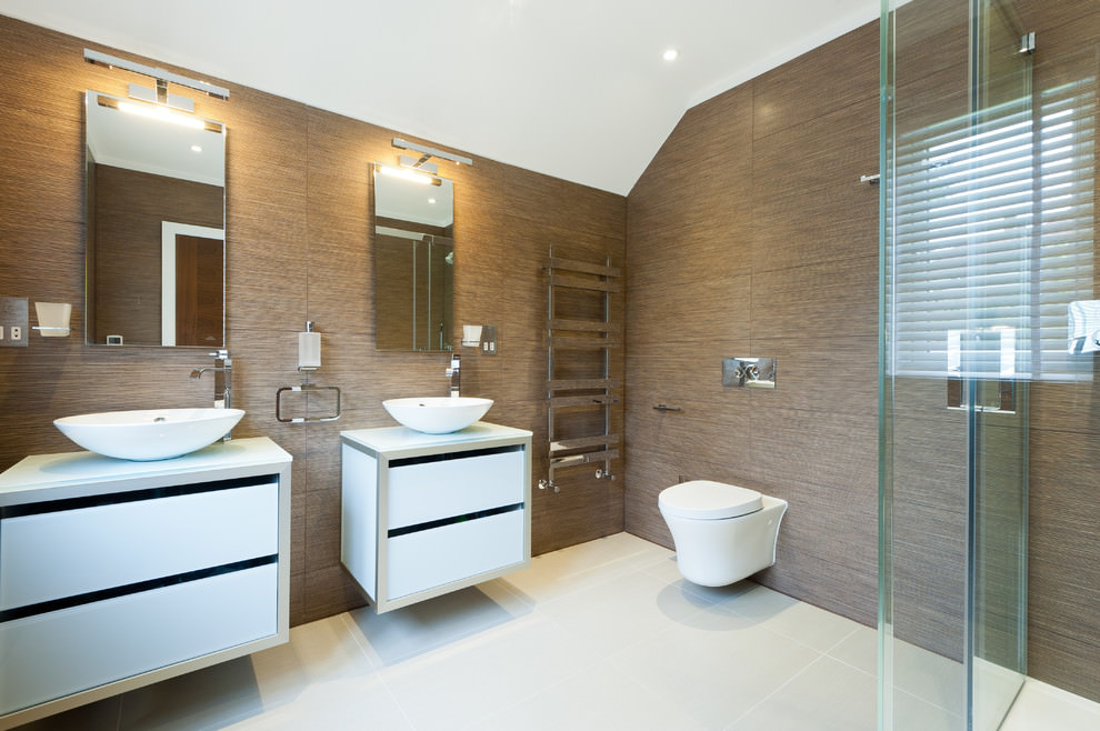 23+ Brown Bathroom Designs, Decorating Ideas | Design Trends - Premium ...