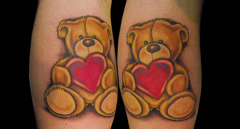 25 Teddy Bear Tattoo Designs Ideas Design Trends Premium Psd
