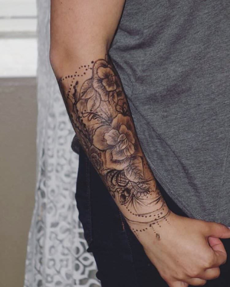 16+ Forearm Sleeve Tattoo Designs, Ideas | Design Trends - Premium PSD