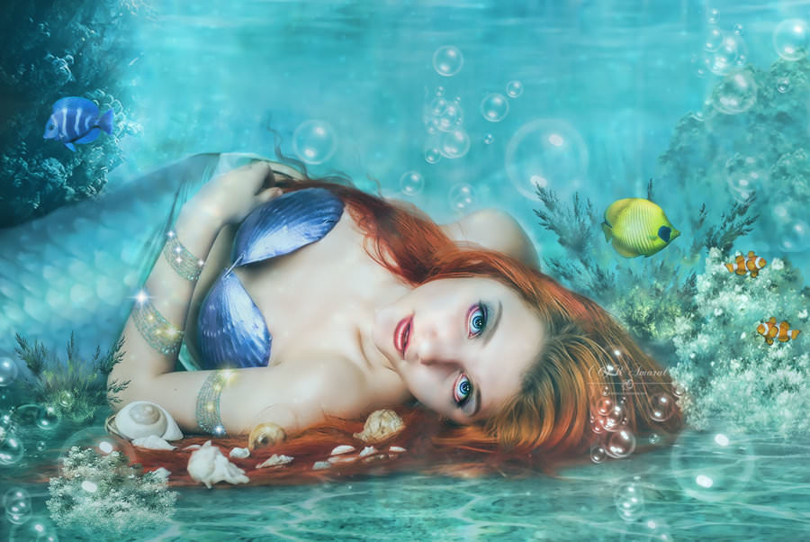 under the sea beautiful painting