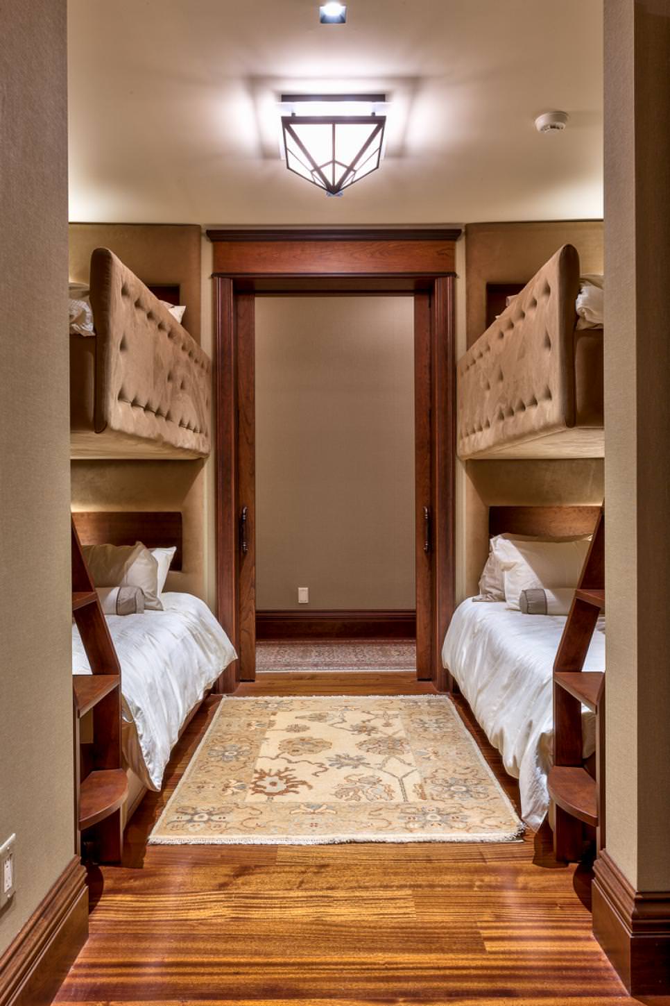 elegant modern bunk bed design