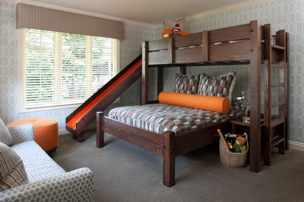 fancy modern bunk bed design