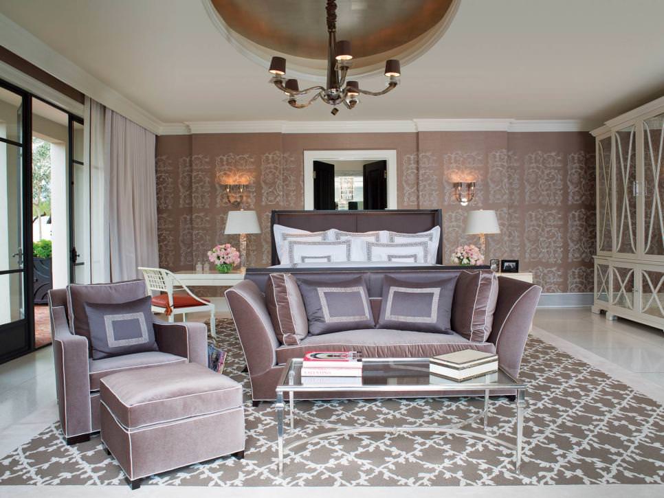 brown traditional sofa design