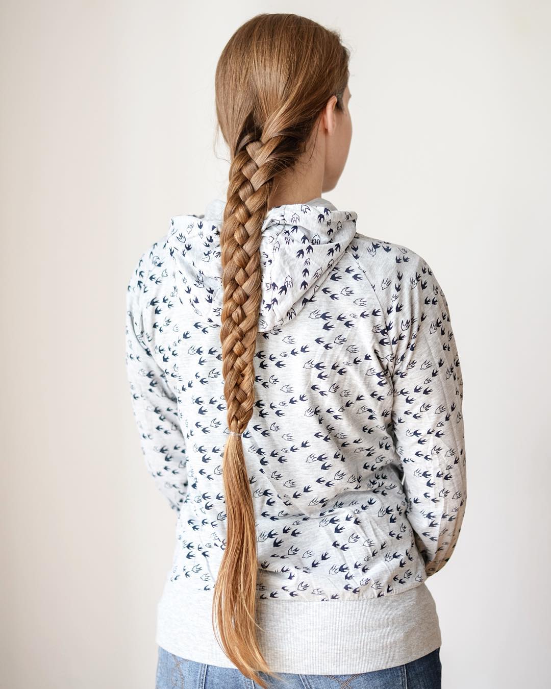 four braided hairstyle