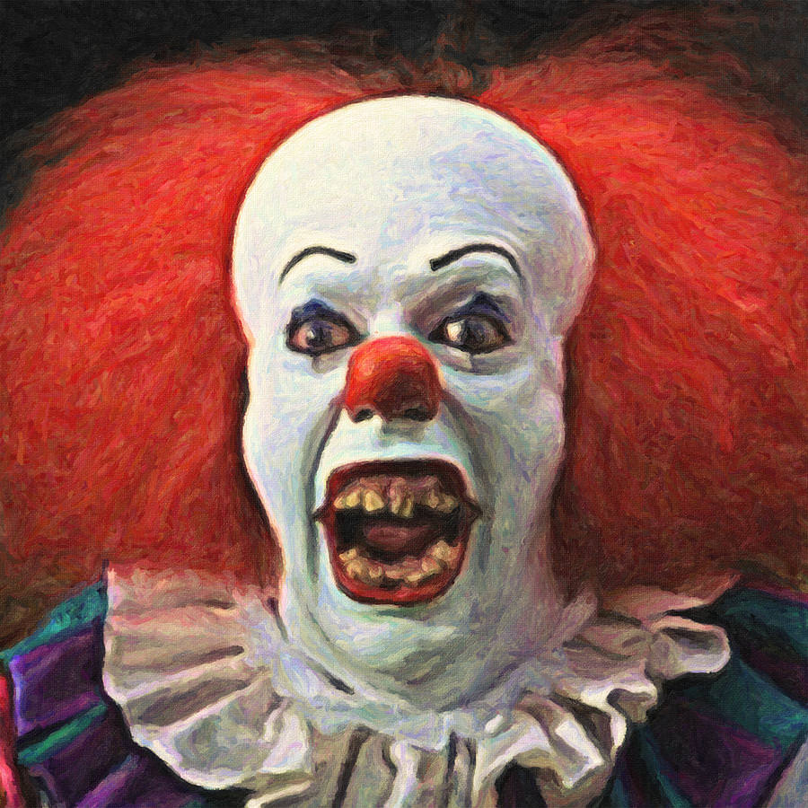 pennywise the lown painting