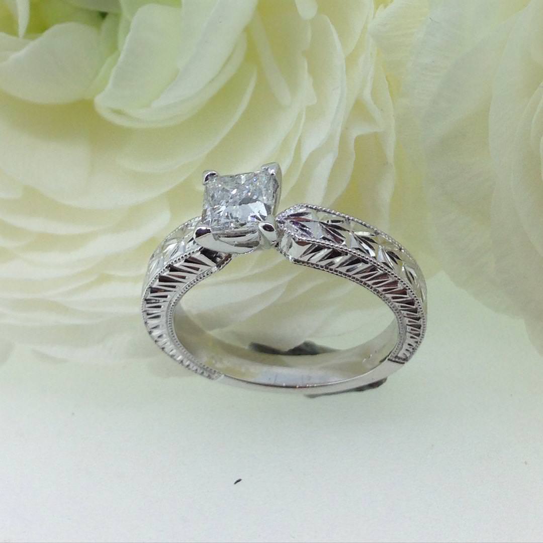 20+ Square Wedding Ring Designs, Trends, Models Design
