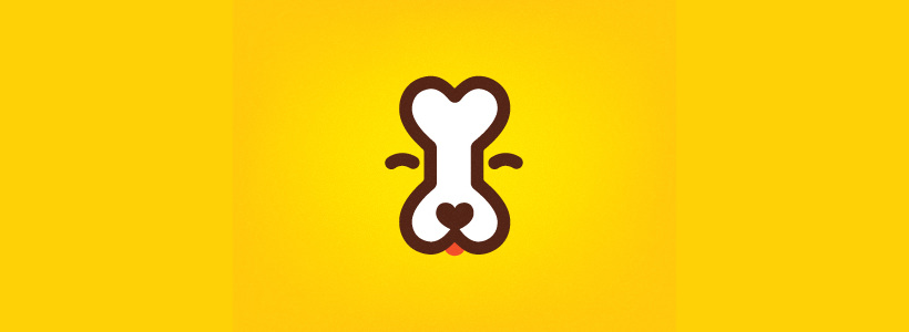 dog bone logo