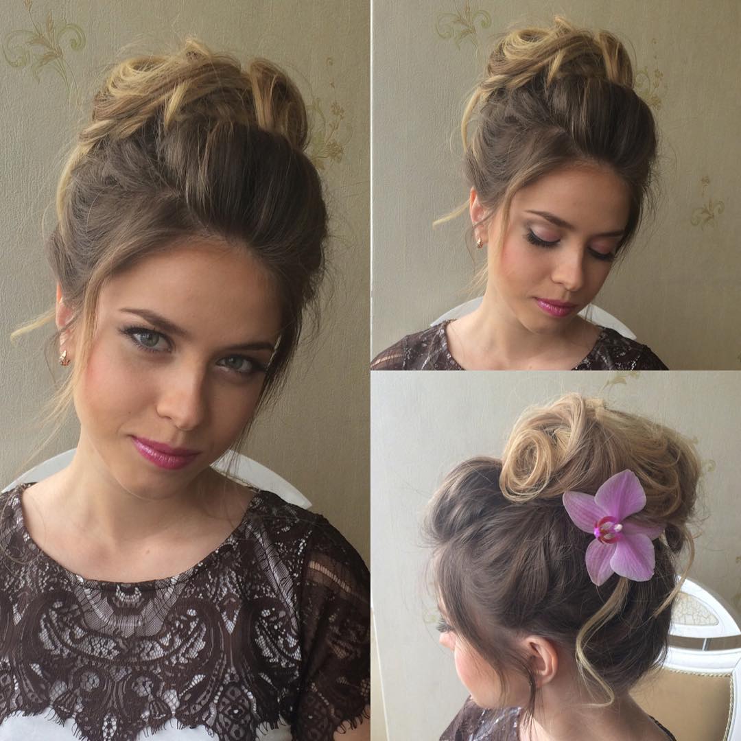 simple wedding hairstyle