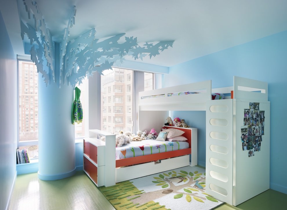 elegant tree house bed design