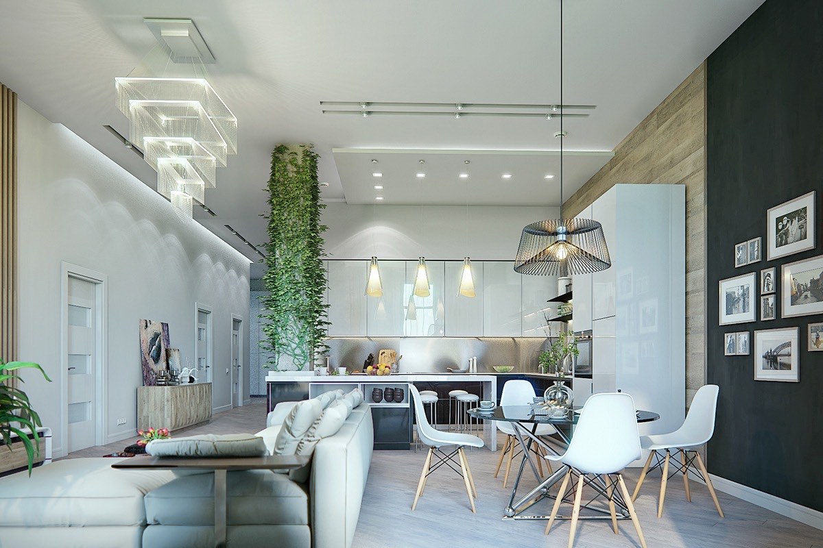 dazzling modern dining room design