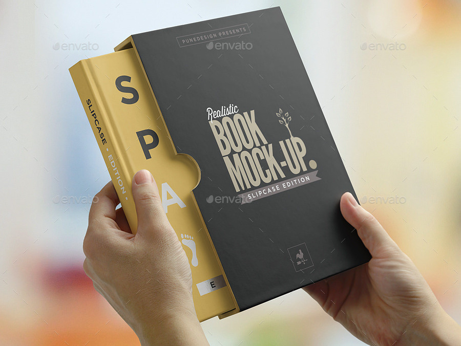 book stamping logo mockup