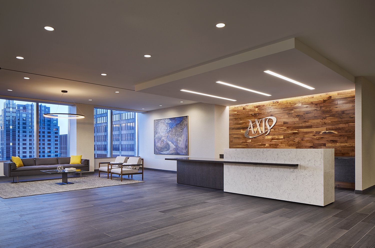 axis office space design looks modern