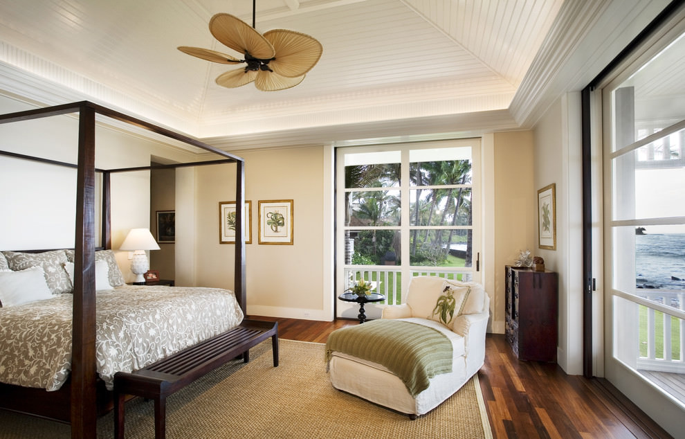 sassy tropical bedroom design
