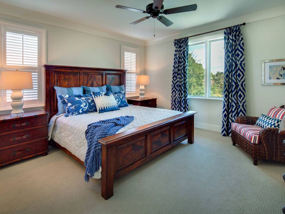 beautiful tropical master bedroom design