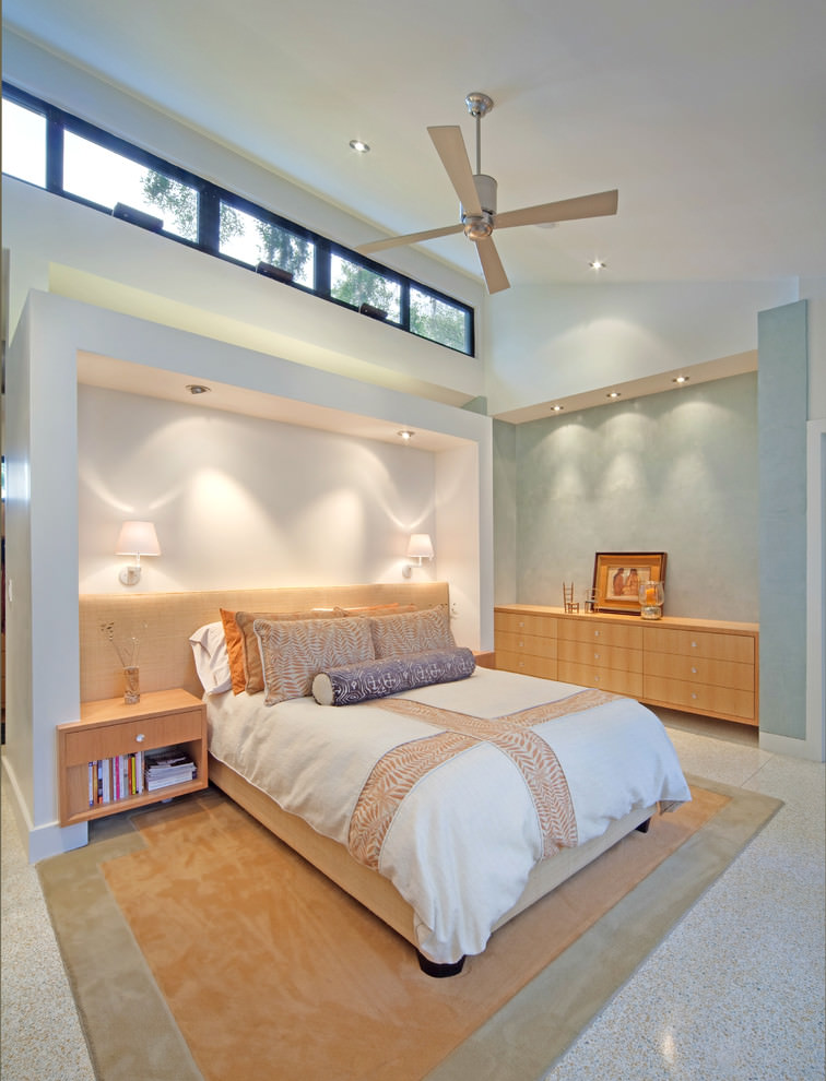 elegant tropical bedroom design