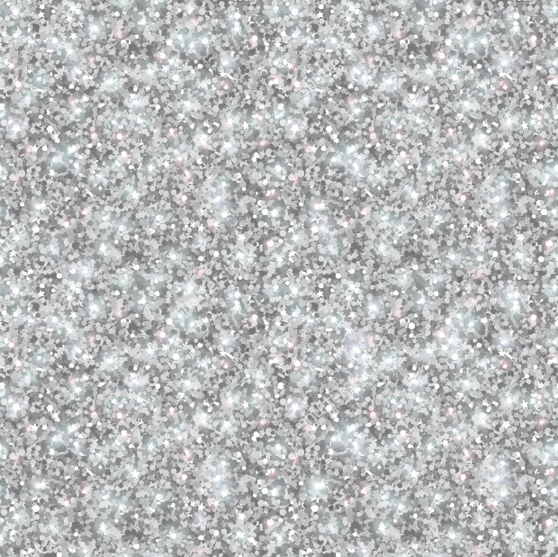 silver glitter seamless pattern