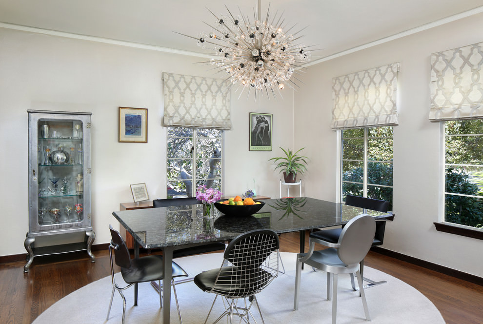 simple dining room chandelier