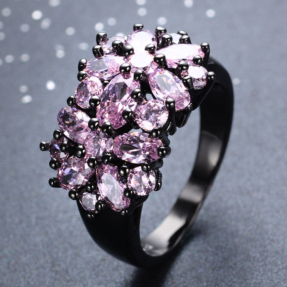 flower shaped wedding ring