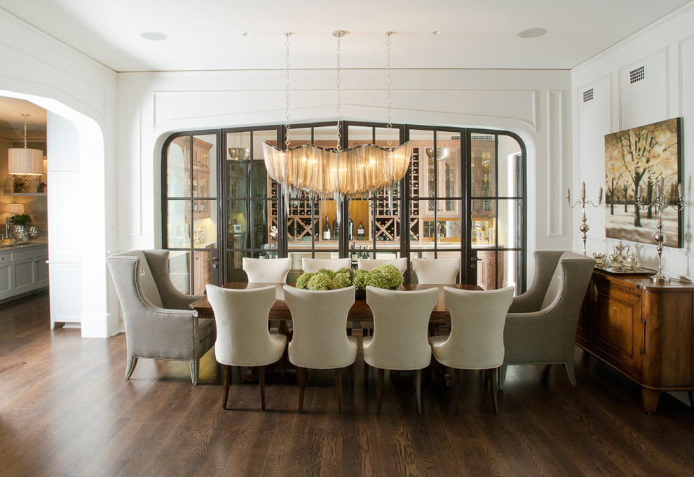 spacious dining room remodel design