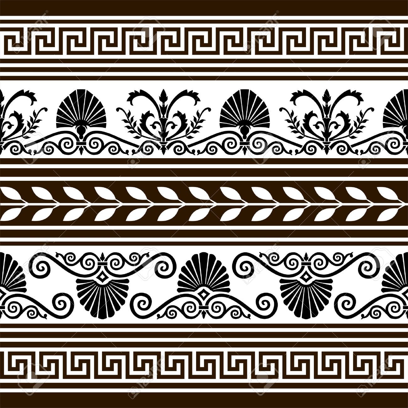 vector greek pattern