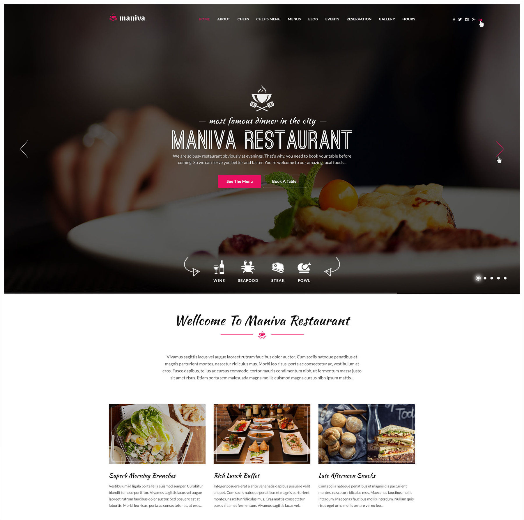 37 Best Restaurant WordPress Themes & Templates Design Trends