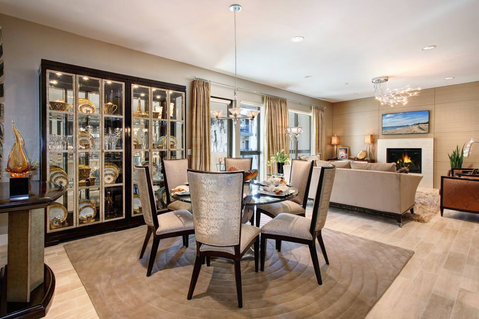25+ Dining Room Cabinet Designs, Decorating Ideas | Design Trends ...