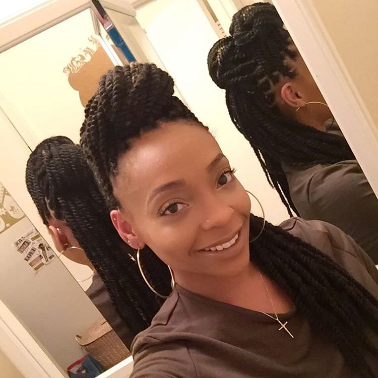 long hairstyle for black women
